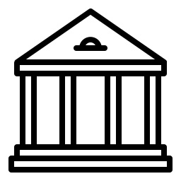 plain bank icon 