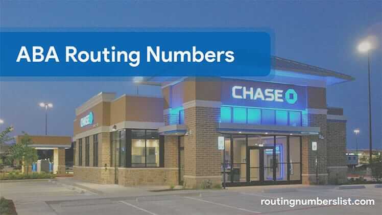 ABA Routing Numbers